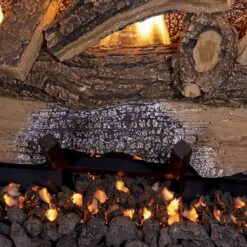 Grand Canyon Split Oak Vent Free Gas Log Set -Natural Gas Fire Place Store vf so ls b 10 20