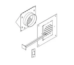 Empire White Mountain Hearth VFA2 Fresh Air Kit For Breckenridge Firebox