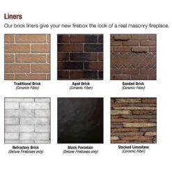 Empire White Mountain Hearth VFD36FB Breckenridge Ventless Deluxe Firebox With Flint Hill Gas Log Set And Contour Burner, 36-Inches 8 Empire White Mountain Hearth VFD36FB Breckenridge Ventless Deluxe Firebox With Flint Hill Gas Log Set And Contour Burner, 36-Inches -Natural Gas Fire Place Store vfd deluxe liners a 10 21 6