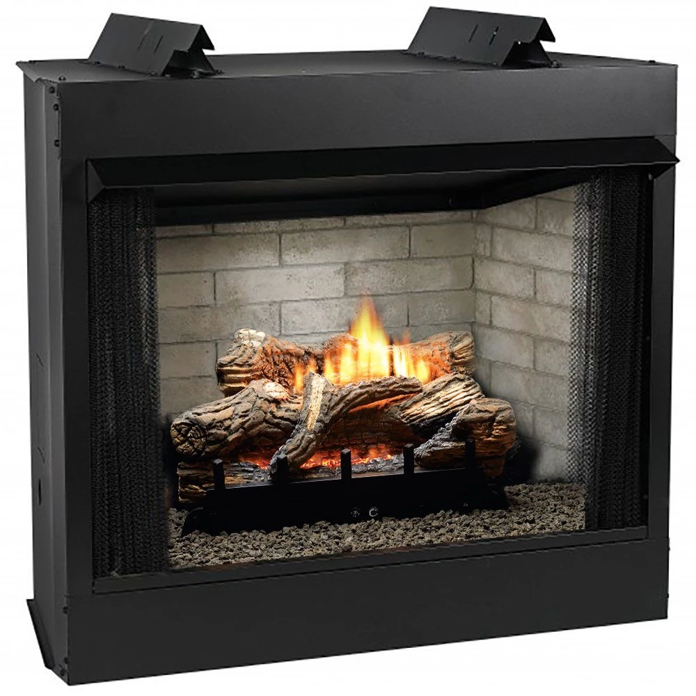 Empire White Mountain Hearth VFD36FB Breckenridge Ventless Deluxe Firebox With Flint Hill Gas Log Set And Contour Burner, 36-Inches 1 Empire White Mountain Hearth VFD36FB Breckenridge Ventless Deluxe Firebox With Flint Hill Gas Log Set And Contour Burner, 36-Inches