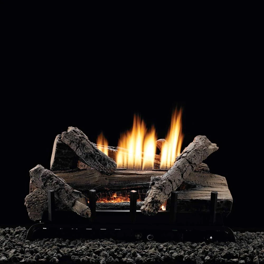Empire White Mountain Hearth VFDxxL Whiskey River Refractory Gas Log Set With Ventless Burner 1 Empire White Mountain Hearth VFDxxL Whiskey River Refractory Gas Log Set With Ventless Burner