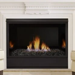 Monessen VFF36L Aria 36-Inch Vent-Free Fireplace With Gas Log Set