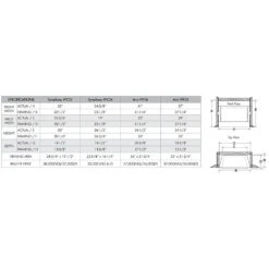 Monessen VFF36L Aria 36-Inch Vent-Free Fireplace With Gas Log Set -Natural Gas Fire Place Store vff32l specs 01 21