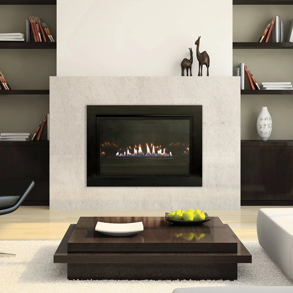 Empire White Mountain Hearth VFLC31IN Loft Ventless Fireplace Insert With Barrier And Black Liner, 31-Inches 1 Empire White Mountain Hearth VFLC31IN Loft Ventless Fireplace Insert With Barrier And Black Liner, 31-Inches