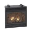Empire White Mountain Hearth VFP32BPxx Vail Ventless Premium Fireplace With Gas Log Set, 32-Inches