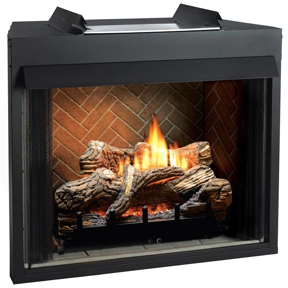 Empire White Mountain Hearth VFS36FB Breckenridge Ventless Select Firebox With Flint Hill Gas Log Set And Contour Burner, 36-Inches 1 Empire White Mountain Hearth VFS36FB Breckenridge Ventless Select Firebox With Flint Hill Gas Log Set And Contour Burner, 36-Inches