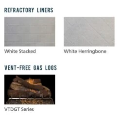 Superior 50-Inch Vent-Free Outdoor Gas Firebox With Vent-Free Gas Log Set (VRE4550) -Natural Gas Fire Place Store vre4500 c 08 21 2