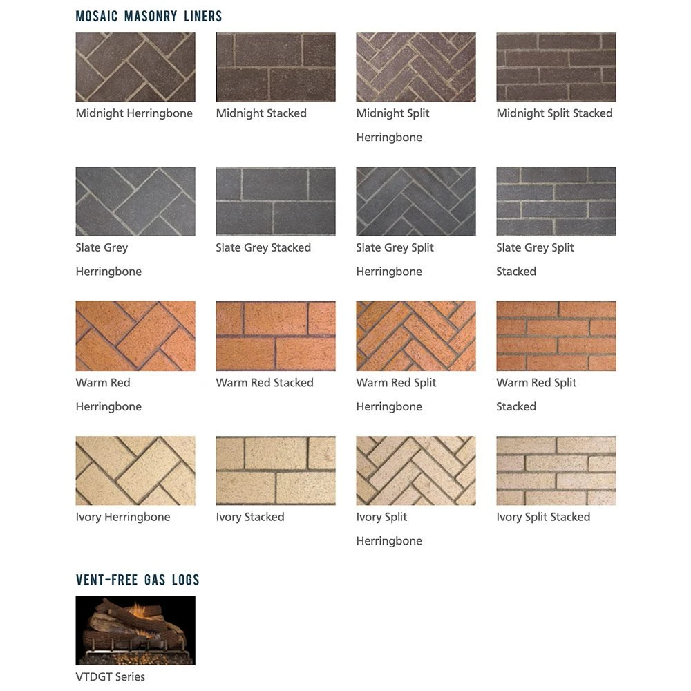 Superior 50-Inch Vent-Free Outdoor Masonry Gas Firebox With 36-Inch Gas Log Set (VRE6050) 5 Superior 50-Inch Vent-Free Outdoor Masonry Gas Firebox With 36-Inch Gas Log Set (VRE6050) - Image 5