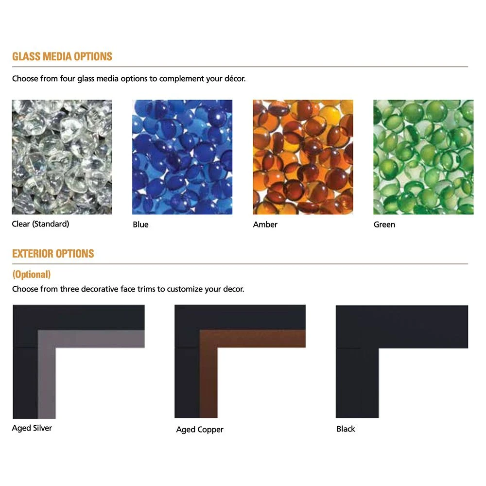 Superior VRL4543-ST 43-Inch Electronic Ignition Vent-Free See-Through Gas Fireplace With Remote, Lights & Smooth Glass Media 3 Superior VRL4543-ST 43-Inch Electronic Ignition Vent-Free See-Through Gas Fireplace With Remote, Lights & Smooth Glass Media - Image 3