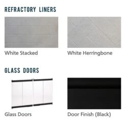 Superior 50-Inch Outdoor Wood Burning Fireplace (WRE4550) -Natural Gas Fire Place Store wre4500 c 08 21