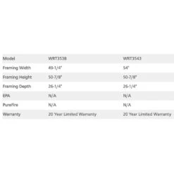 Superior 38-Inch Radiant Wood Burning Fireplace (WRT3538) -Natural Gas Fire Place Store wrt3543 e 08 21