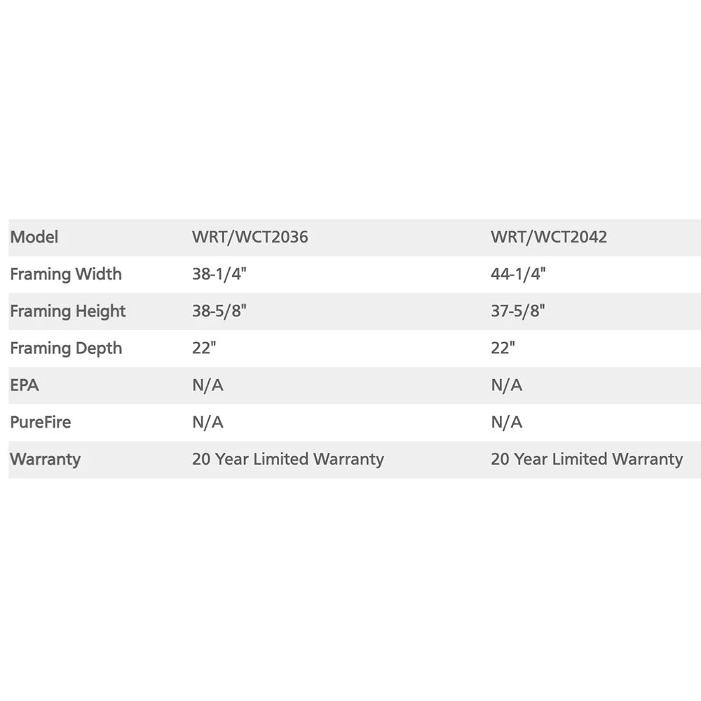 Superior 36-Inch Wood Burning Fireplace (WT2036) 5 Superior 36-Inch Wood Burning Fireplace (WT2036) - Image 5