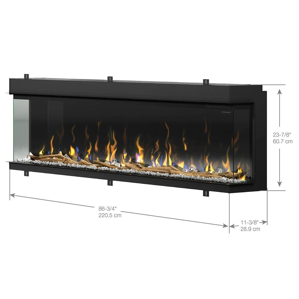 Dimplex XLF8817-XD IgniteXL Bold Deep Built-In Linear Electric Fireplace, 88-Inch 6 Dimplex XLF8817-XD IgniteXL Bold Deep Built-In Linear Electric Fireplace, 88-Inch - Image 6