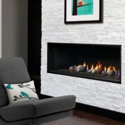 Kingsman ZCVRB47 47-Inch Zero Clearance Linear Direct Vent Gas Fireplace With Fire Glass -Natural Gas Fire Place Store zcvrb47 e 09 20