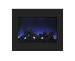 Amantii ZECL-BG Zero Clearance Series Built-In Electric Fireplace 11 Amantii ZECL-BG Zero Clearance Series Built-In Electric Fireplace -Natural Gas Fire Place Store zecl 39 blue logs