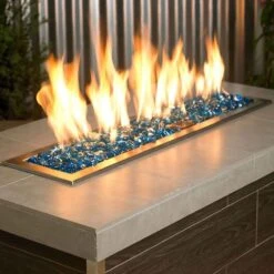 American Fire Glass 1-Inch Zircon Fire Glass, 10-Pounds, Coastal Blue Luster 8 American Fire Glass 1-Inch Zircon Fire Glass, 10-Pounds, Coastal Blue Luster -Natural Gas Fire Place Store zir cstbllst 10 d 04 23