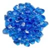 American Fire Glass 1-Inch Zircon Fire Glass, 10-Pounds, Midnight Blue Luster